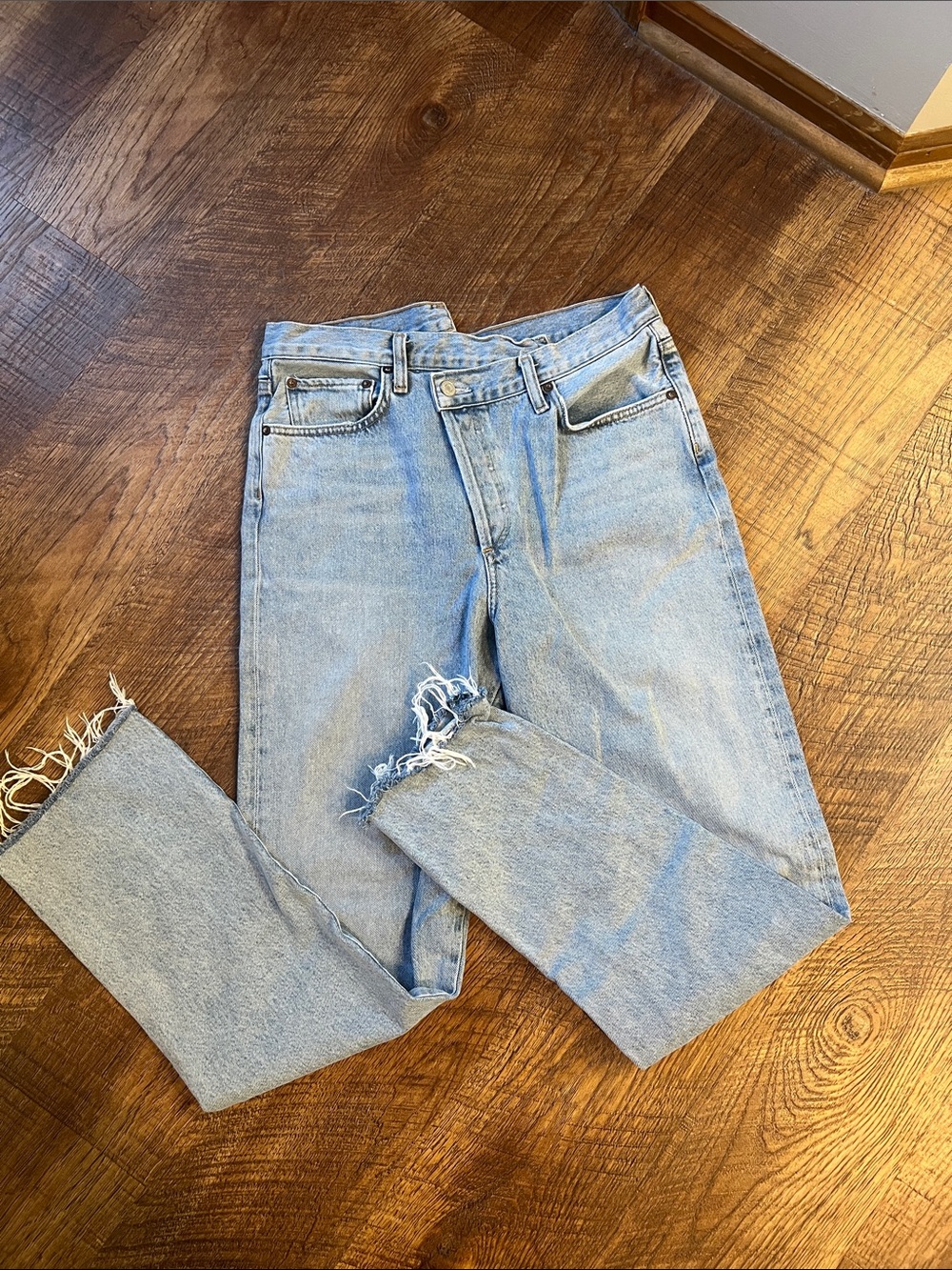 Agolde cross over jeans